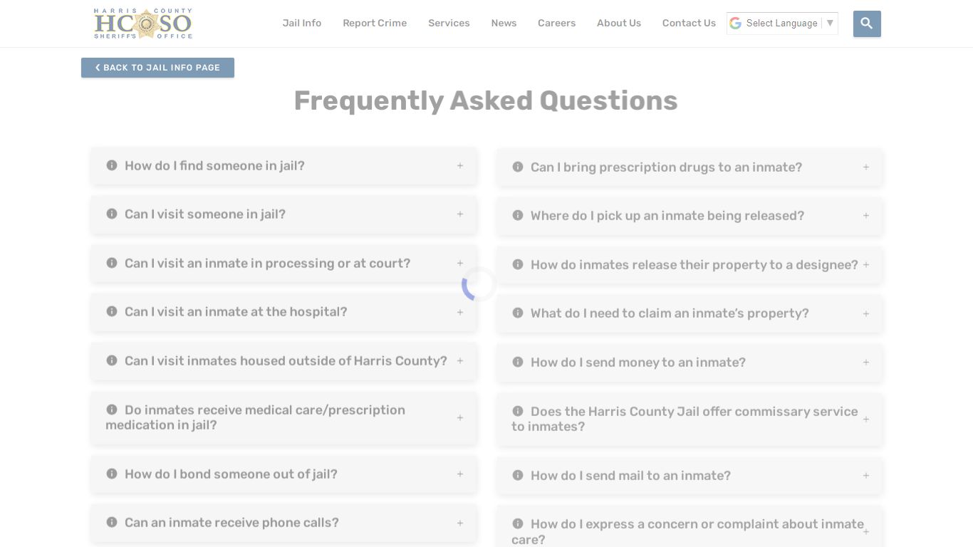Frequently Asked Questions - Harris County Sheriff's Office